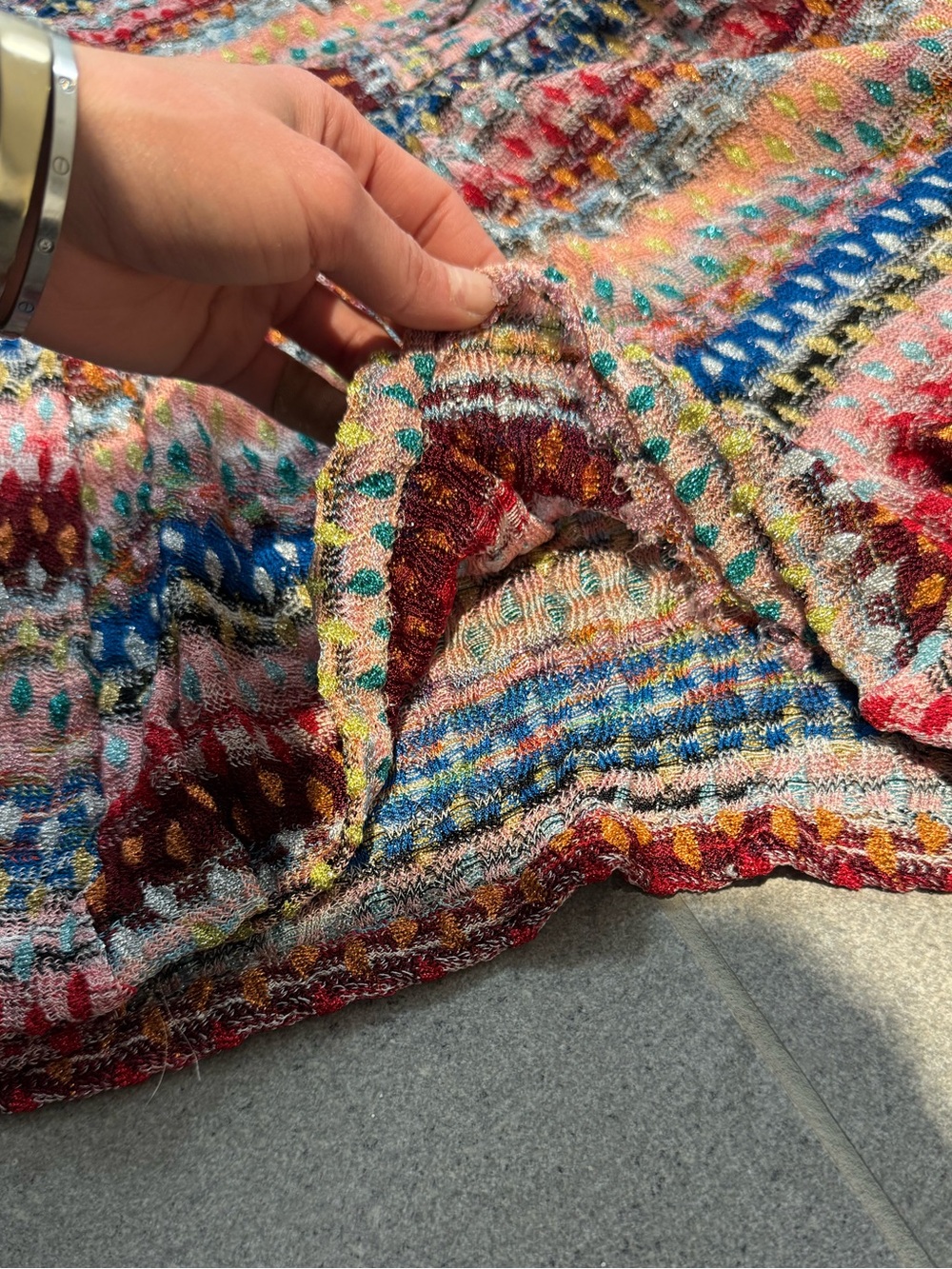 Missoni Knit Two-Piece Top & Shorts Set - Multicolor - Picture 5 of 5
